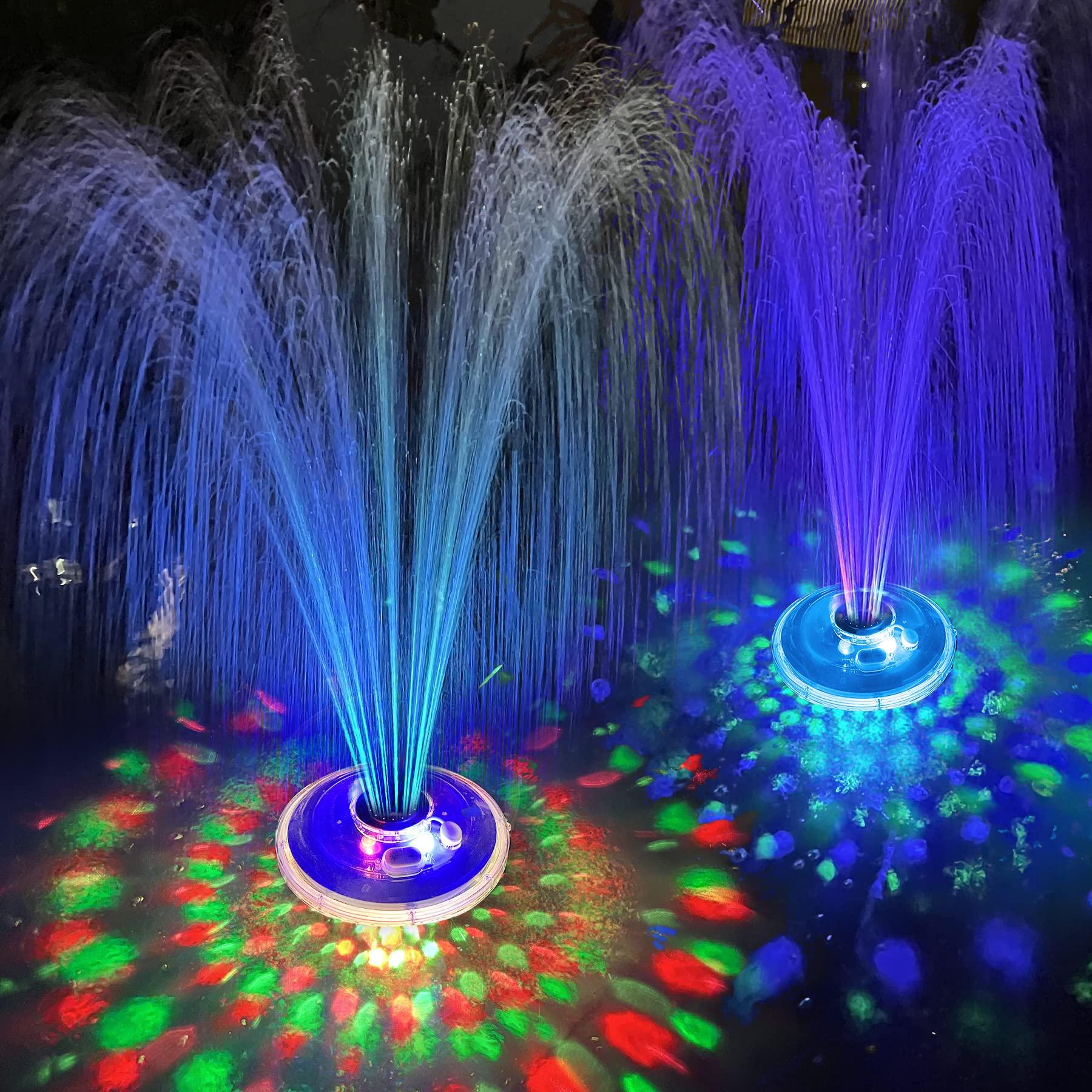 ColorSplash™ Solar RGB Floating Pool Fountain