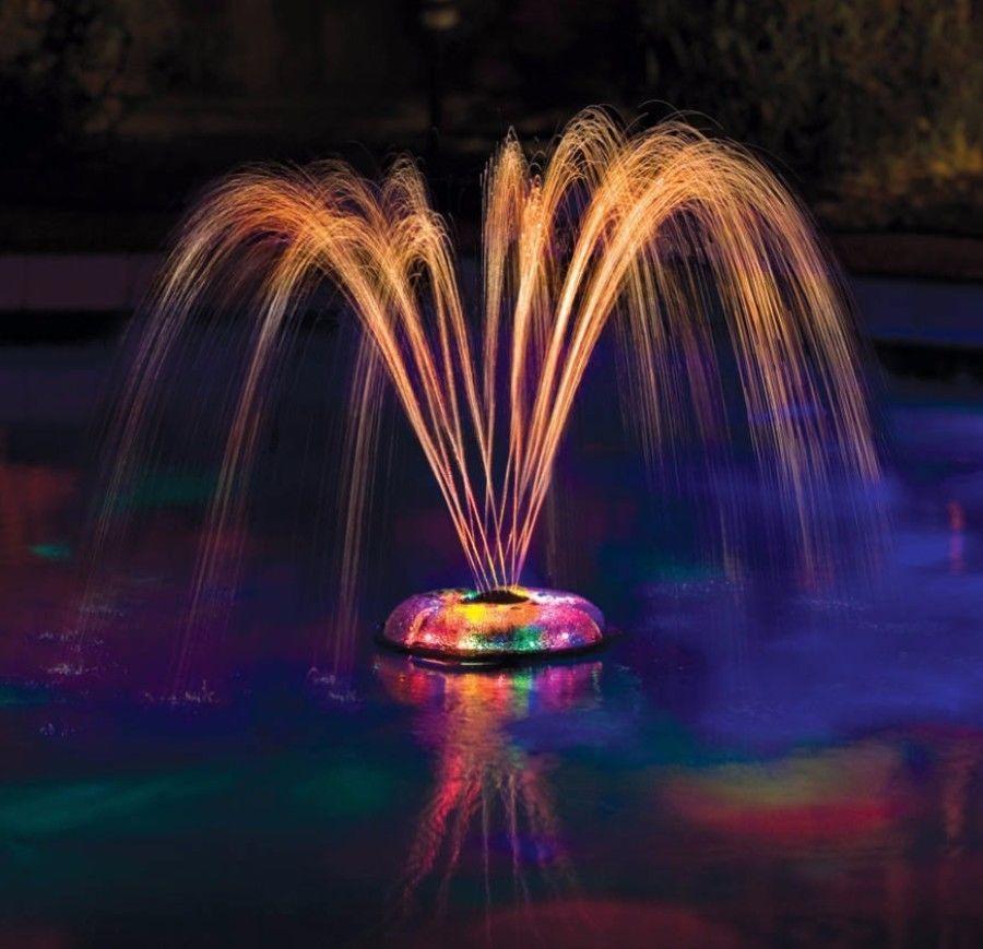 ColorSplash™ Solar RGB Floating Pool Fountain